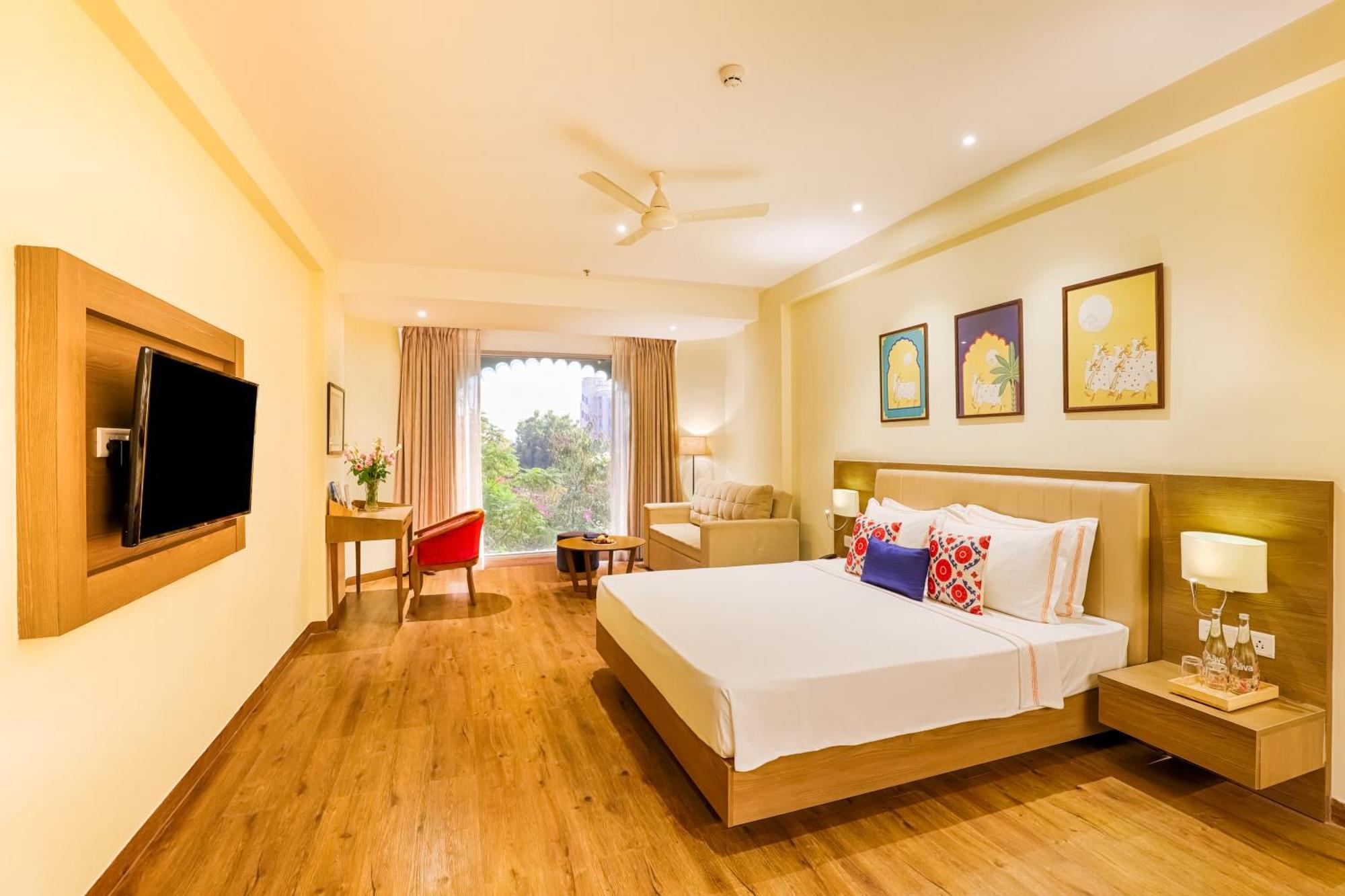 Hotel Club Mahindra Udaipur Esterno foto